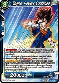 Vegito, Powers Combined (BT6-036) [Destroyer Kings]