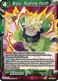 Broly, Rushing Forth (SD8-03) [Destroyer Kings]