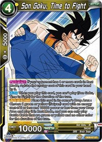 Son Goku, Time to Fight (SD8-07) [Destroyer Kings]