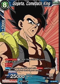 Gogeta, Comeback King (Broly Pack Vol. 3) (P-109) [Promotion Cards]