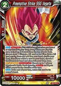 Preemptive Strike SSG Vegeta (BT6-008_PR) [Destroyer Kings Pre-Release Cards]