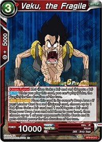 Veku, the Fragile (BT6-013_PR) [Destroyer Kings Pre-Release Cards]