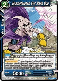 Unadulterated Evil Majin Buu (BT6-044_PR) [Destroyer Kings Pre-Release Cards]