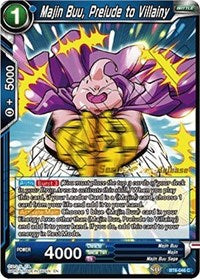 Majin Buu, Prelude to Villainy (BT6-046_PR) [Destroyer Kings Pre-Release Cards]