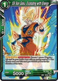 SS Son Goku, Exploding with Energy (BT6-055_PR) [Destroyer Kings Pre-Release Cards]