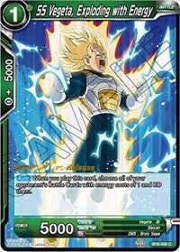SS Vegeta, Exploding with Energy (BT6-056_PR) [Destroyer Kings Pre-Release Cards]