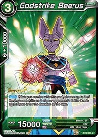 Godstrike Beerus (BT6-057_PR) [Destroyer Kings Pre-Release Cards]