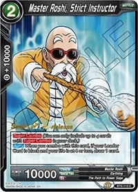 Master Roshi, Strict Instructor (BT6-110_PR) [Destroyer Kings Pre-Release Cards]