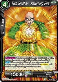 Tien Shinhan, Returning Fire (BT6-111_PR) [Destroyer Kings Pre-Release Cards]