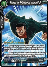 Bonds of Friendship Android 8 (BT6-114_PR) [Destroyer Kings Pre-Release Cards]
