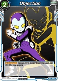 Objection (Event Pack 3 - 2019) (BT1-052_PR) [Promotion Cards]
