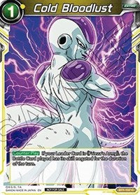 Cold Bloodlust (BT1-107) [Promotion Cards]