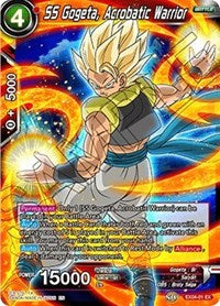 SS Gogeta, Acrobatic Warrior (EX04-01) [Expansion Deck Box Set 04: Unity of Saiyans]