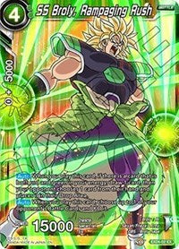 SS Broly, Rampaging Rush (EX04-02) [Expansion Deck Box Set 04: Unity of Saiyans]