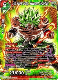 Full Power Broly, Resonant Evolution (EX04-04) [Expansion Deck Box Set 04: Unity of Saiyans]
