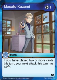 Masato Kazami (190) [Battle Brawlers]