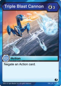 Triple Blast Cannon (25) [Battle Brawlers]