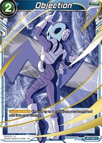 Objection (Alternate Art) (BT1-052) [Special Anniversary Set]