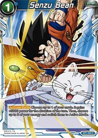 Senzu Bean (Alternate Art) (BT1-053) [Special Anniversary Set]