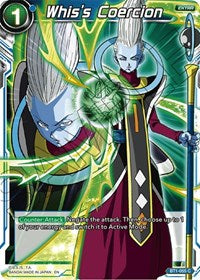 Whis's Coercion (Alternate Art) (BT1-055) [Special Anniversary Set]