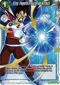 King Vegeta's Surprise Attack (Alternate Art) (BT1-079) [Special Anniversary Set]