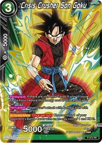Crisis Crusher Son Goku (Alternate Art) (P-074) [Special Anniversary Set]