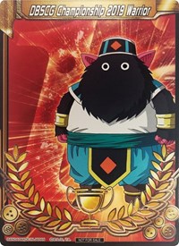 DBSCG Championship 2019 Warrior (Merit Card) - Universe 1 "Iwan" (1) [Tournament Promotion Cards]