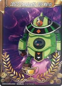 DBSCG Championship 2019 Warrior (Merit Card) - Universe 3 "Mosco" (3) [Tournament Promotion Cards]