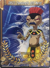 DBSCG Championship 2019 Warrior (Merit Card) - Universe 5 "Arak" (5) [Tournament Promotion Cards]
