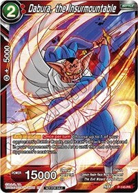 Dabura, the Insurmountable (Power Booster: World Martial Arts Tournament) (P-145) [Promotion Cards]