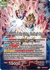 Son Gohan // Son Gohan & Son Goten, Brotherly Bonds (BT7-001) [Assault of the Saiyans]