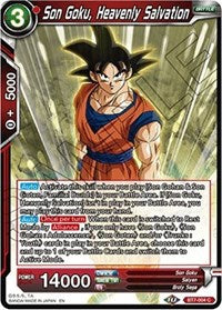 Son Goku, Heavenly Salvation (BT7-004) [Assault of the Saiyans]