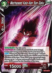 Machspeed Kaio-Ken Son Goku (BT7-005) [Assault of the Saiyans]