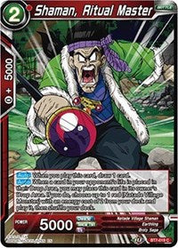 Shaman, Ritual Master (BT7-019) [Assault of the Saiyans]