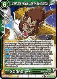 Great Ape Vegeta, Energy Manipulation (BT7-057) [Assault of the Saiyans]