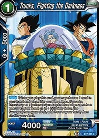 Trunks, Fighting the Darkness (BT7-031) [Assault of the Saiyans]