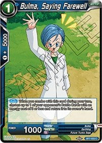 Bulma, Saying Farewell (BT7-033) [Assault of the Saiyans]