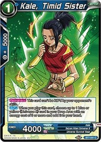 Kale, Timid Sister (BT7-041) [Assault of the Saiyans]