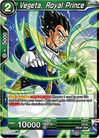 Vegeta, Royal Prince (SD9-03) [Assault of the Saiyans]