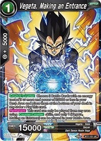 Vegeta, Making an Entrance (BT7-101) [Assault of the Saiyans]