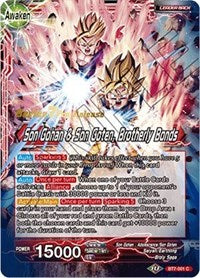 Son Gohan // Son Gohan & Son Goten, Brotherly Bonds (BT7-001_PR) [Assault of the Saiyans Pre-Release Cards]