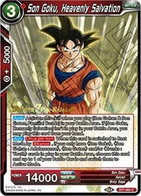 Son Goku, Heavenly Salvation (BT7-004_PR) [Assault of the Saiyans Pre-Release Cards]