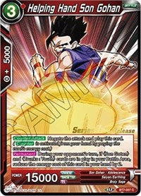 Helping Hand Son Gohan (BT7-007_PR) [Assault of the Saiyans Pre-Release Cards]