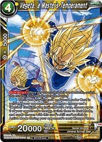 Vegeta, a Master's Temperament (Series 7 Super Dash Pack) (P-137) [Promotion Cards]