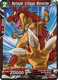 Natade Village Monster (BT7-018_PR) [Assault of the Saiyans Pre-Release Cards]