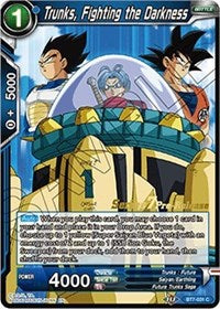 Trunks, Fighting the Darkness (BT7-031_PR) [Assault of the Saiyans Pre-Release Cards]