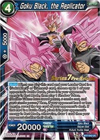 Goku Black, the Replicator (BT7-042_PR) [Assault of the Saiyans Pre-Release Cards]