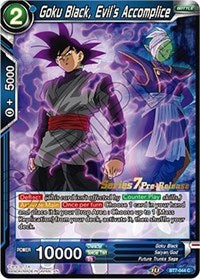 Goku Black, Evil's Accomplice (BT7-044_PR) [Assault of the Saiyans Pre-Release Cards]