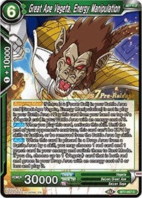 Great Ape Vegeta, Energy Manipulation (BT7-057_PR) [Assault of the Saiyans Pre-Release Cards]