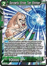 Sorrowful Strike Tien Shinhan (BT7-063_PR) [Assault of the Saiyans Pre-Release Cards]